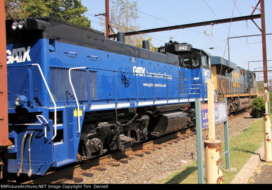 GMTX 342 on CSX M404